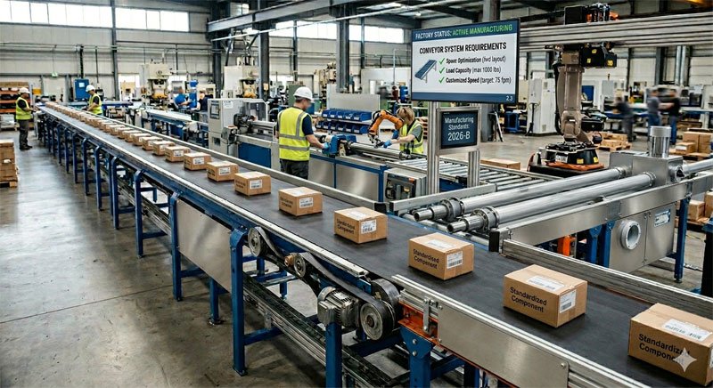 Excel Conveyors factory