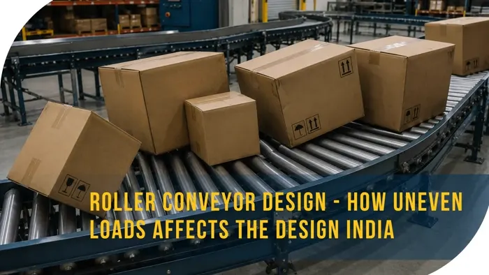 Roller Conveyor Design - How Uneven Loads Affects the Design India