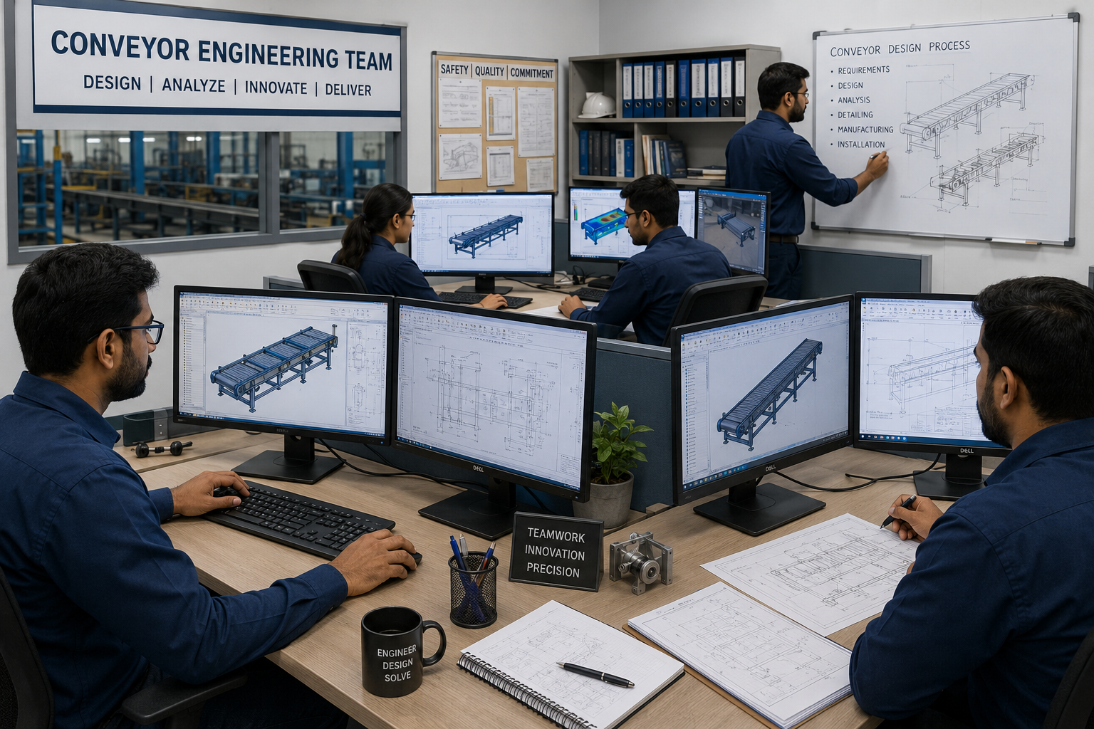 Conveyor Engineering Team Workstation