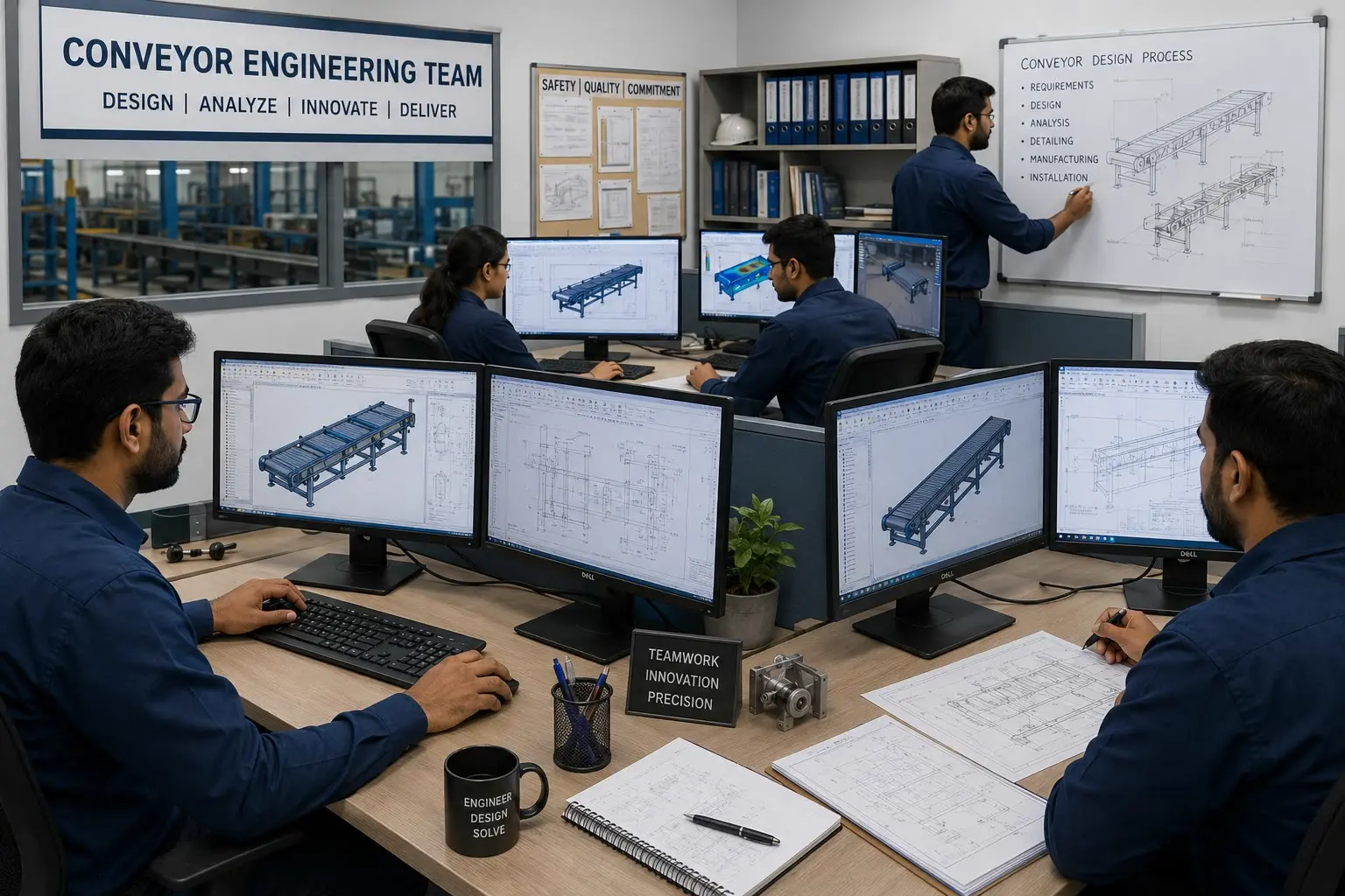 Conveyor Engineering Team Workstation