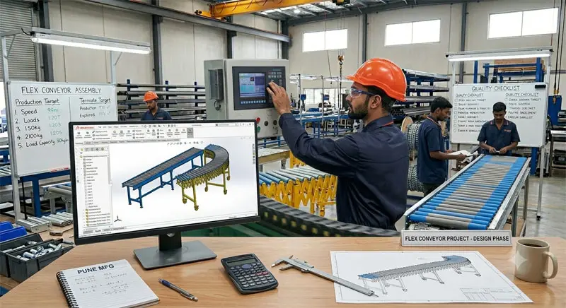 Flexible Conveyor Layout Blueprints