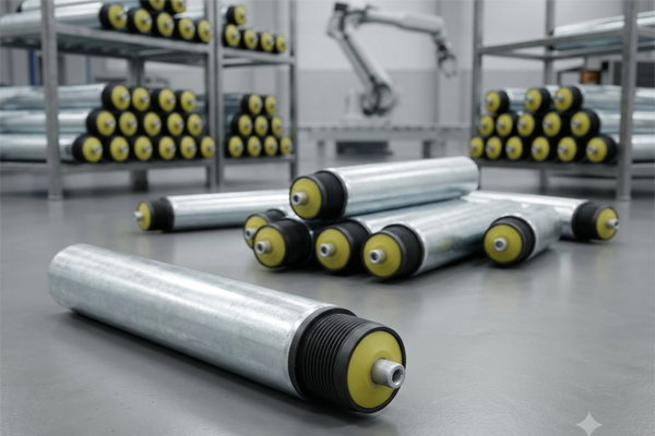 Poly Vee Pulley Driven Rollers