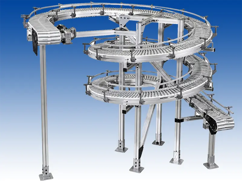 Spiral Conveyor Animation